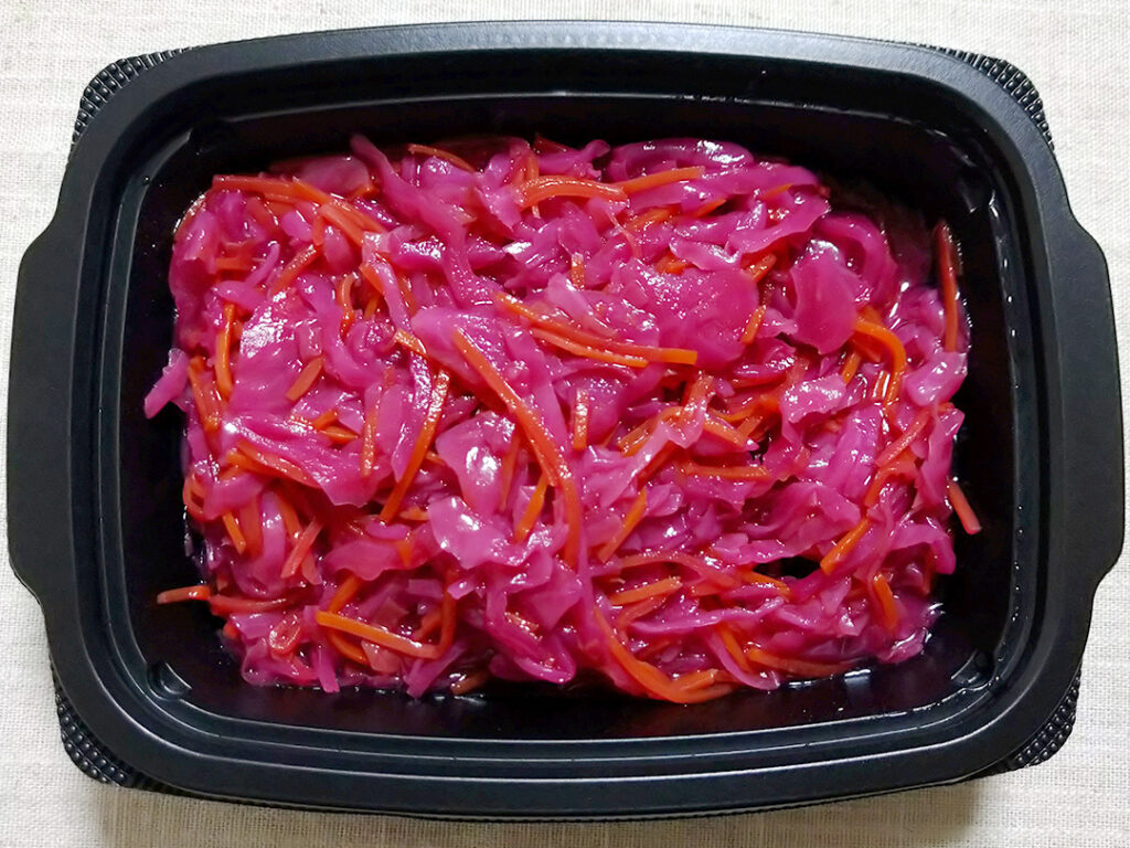 赤キャベツとビーツとにんじんのラペ(冷菜)