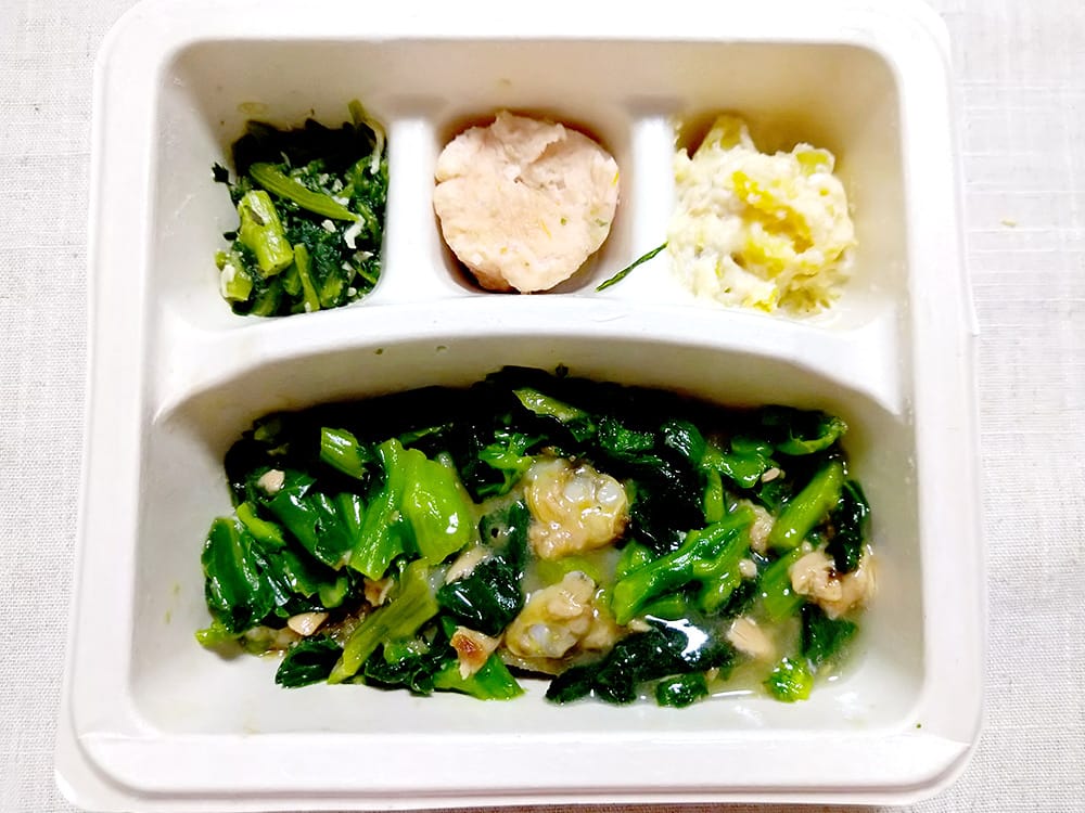 たらとあさりの和風バター