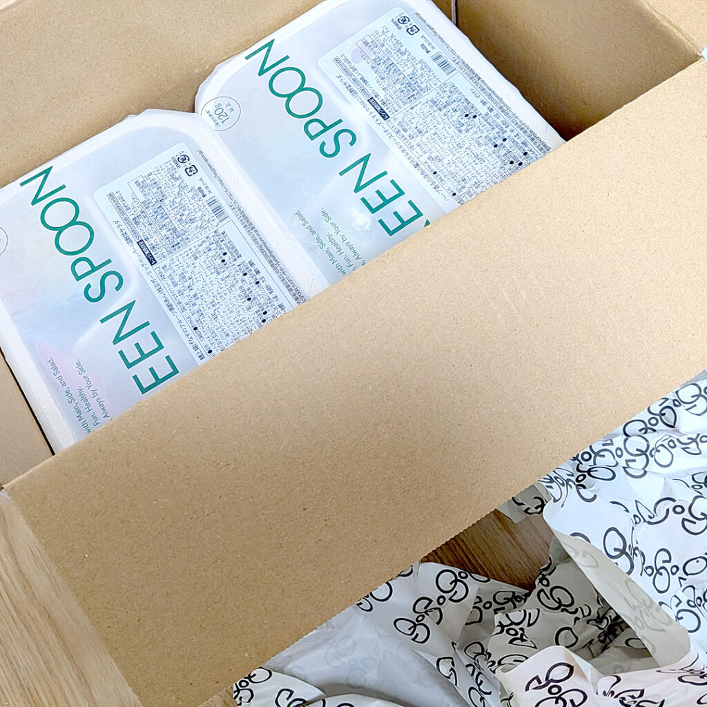 GREEN SPOON 梱包状態