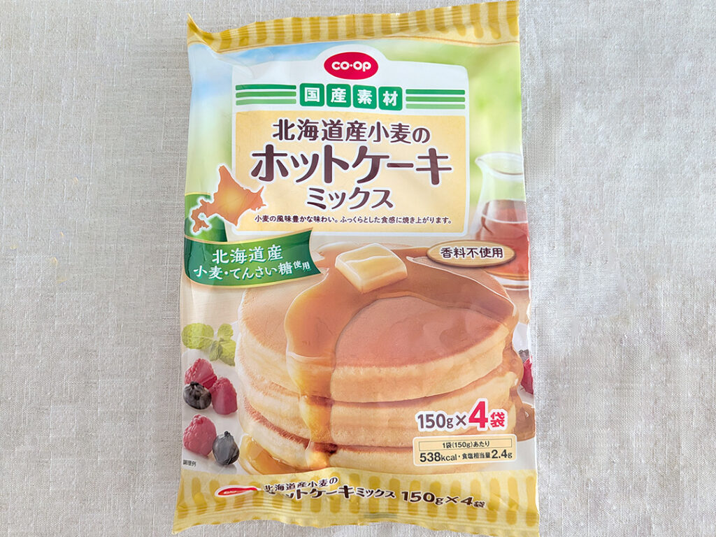 北海道産小麦のホットケーキミックス