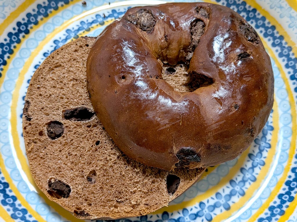 チョコレートベーグル